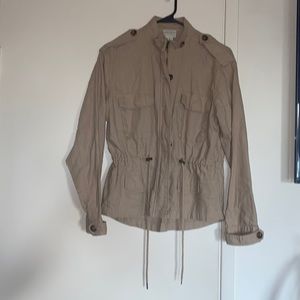 Tan Linen Jacket